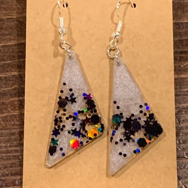 Black and Silver Triangles