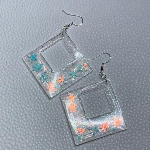 Large Square Snowflakes