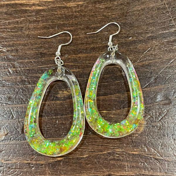 Oval Belle Gold Earrings