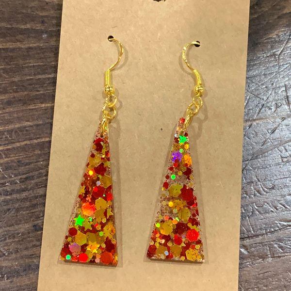 Red and Gold Triangles