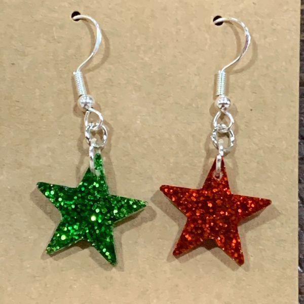 Red and Green Mini Stars